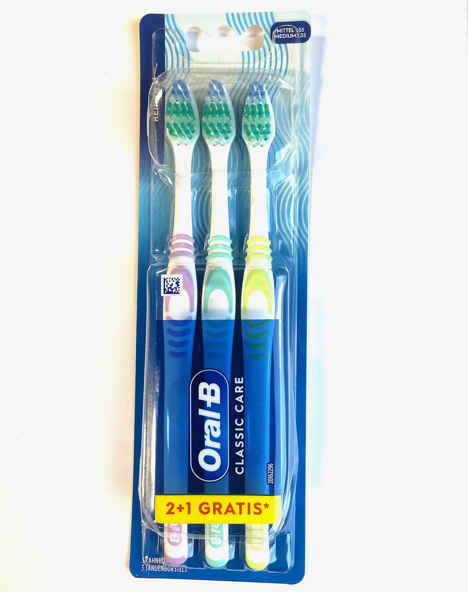 Goedkoopste Oral B - Tandenborstel 1-2-3 Multipak 3 stuks