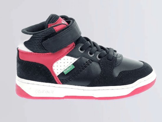 Kickers Garçons Sneaker Kickado Marine Rouge BLEU 26