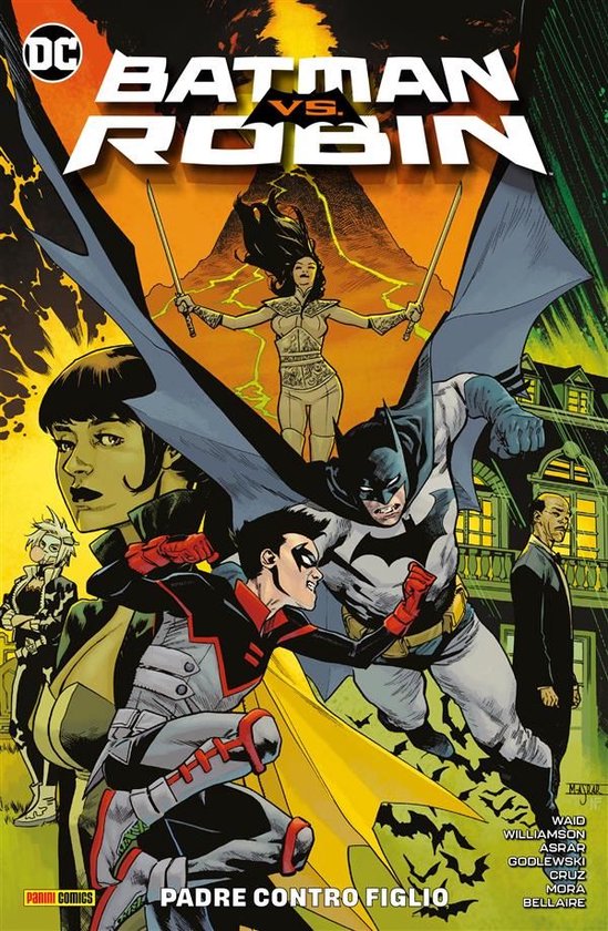 Batman vs. Robin - Padre contro figlio - cover