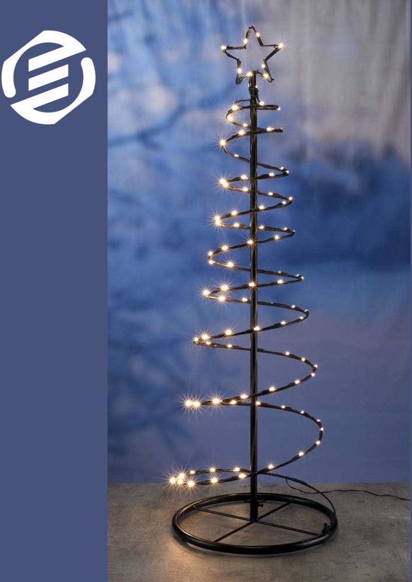 Equivera Mini Kerstboom - Kleine Kerstboom - Mini Kerstboompje met Verlichting - Mini Kerstboom met Lampjes - Mini Kerstboom met Decoratie - Mini Kerstboom met Versiering - Minikerstboom - Kerst Decoratie - Kerstversiering