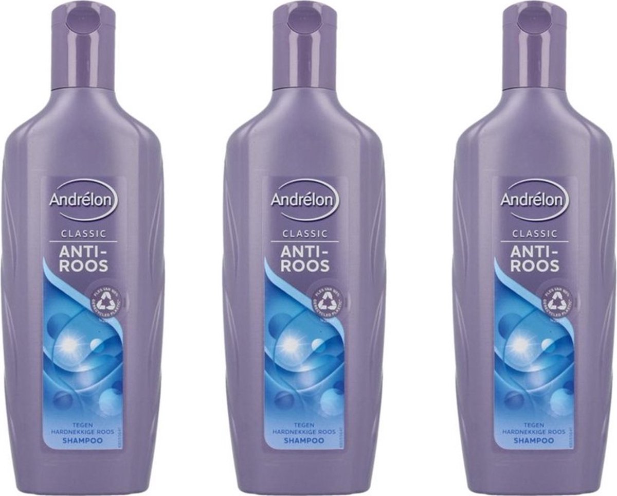 Bol.com Andrelon Shampoo - Anti-Roos - Voordeelverpakking 3 x 300 ml aanbieding