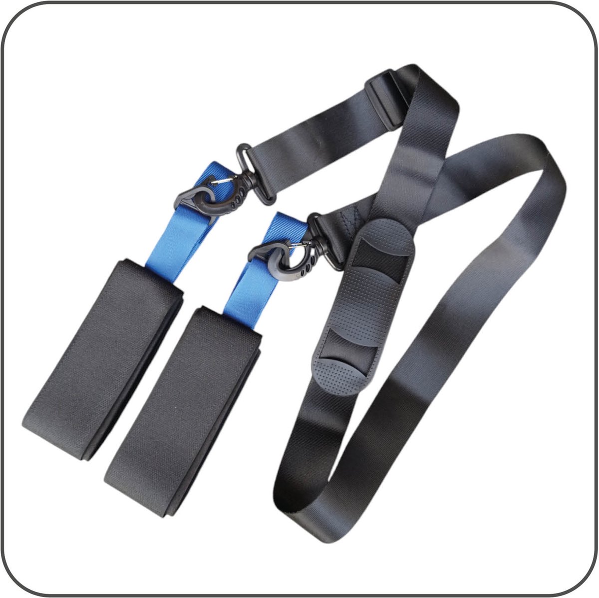 Skidrager Deluxe - Ski gadgets - Ski Draagband Ski Accessoires - Skien