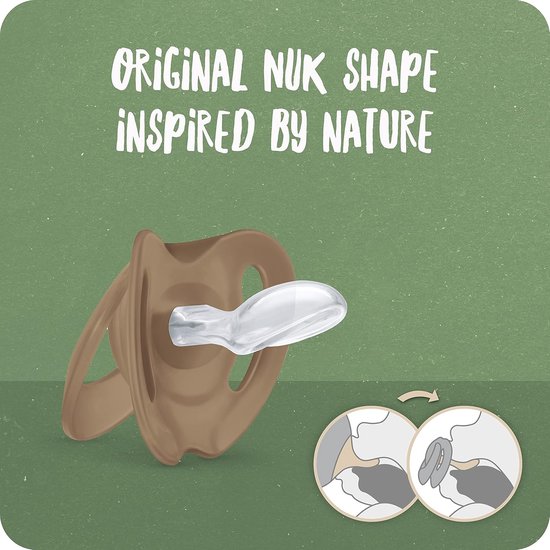 Nuk Latex Star Soother 18-36M - Fed is Best