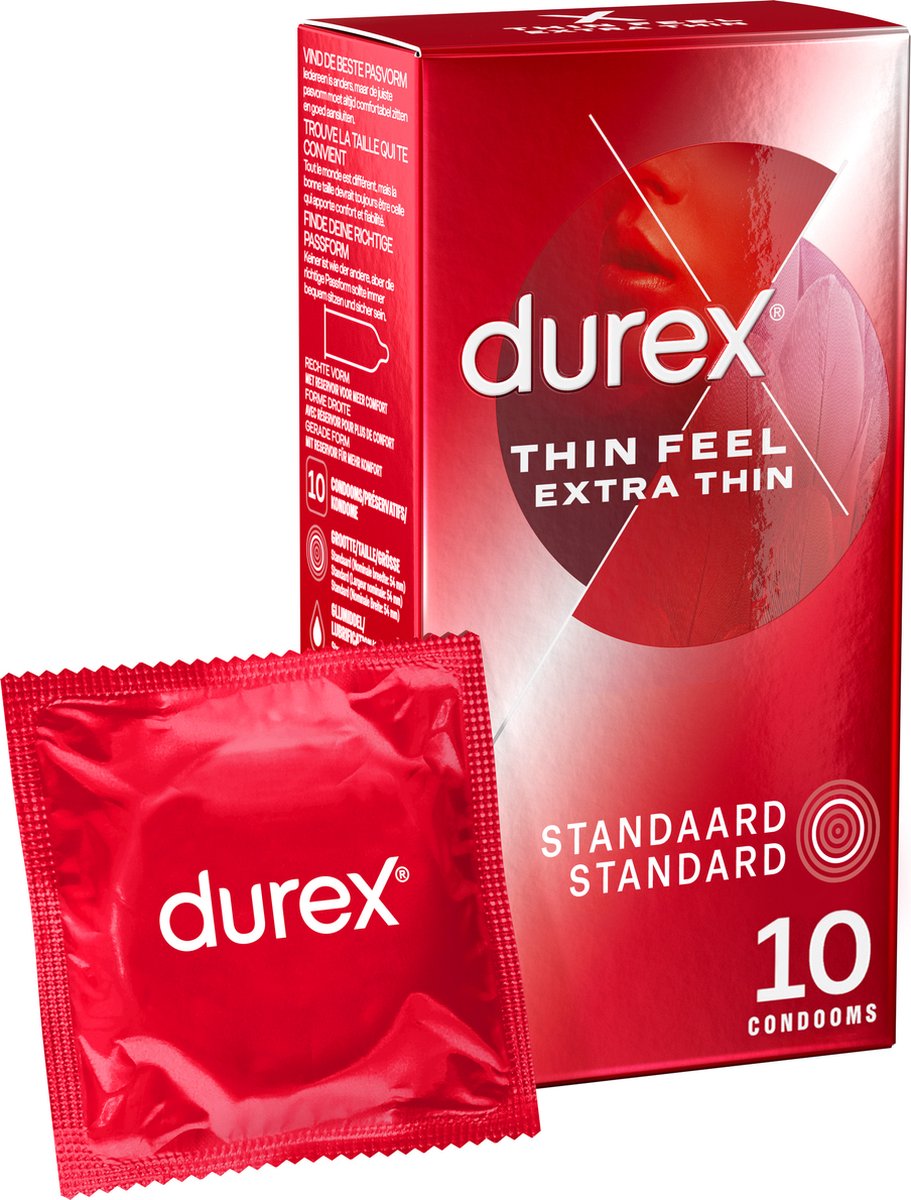 Durex Condooms Thin Feel Extra Dun 10 stuks