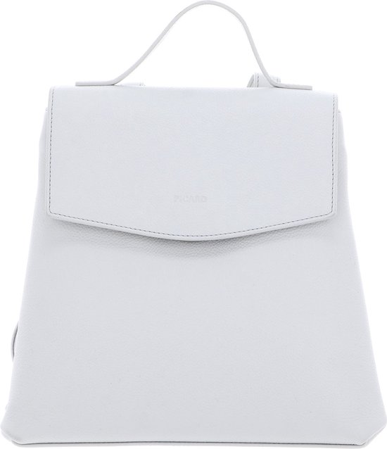 PICARD Cuir Sac à dos de loisirs Sac à dos Luis Backpack Shark Blanc