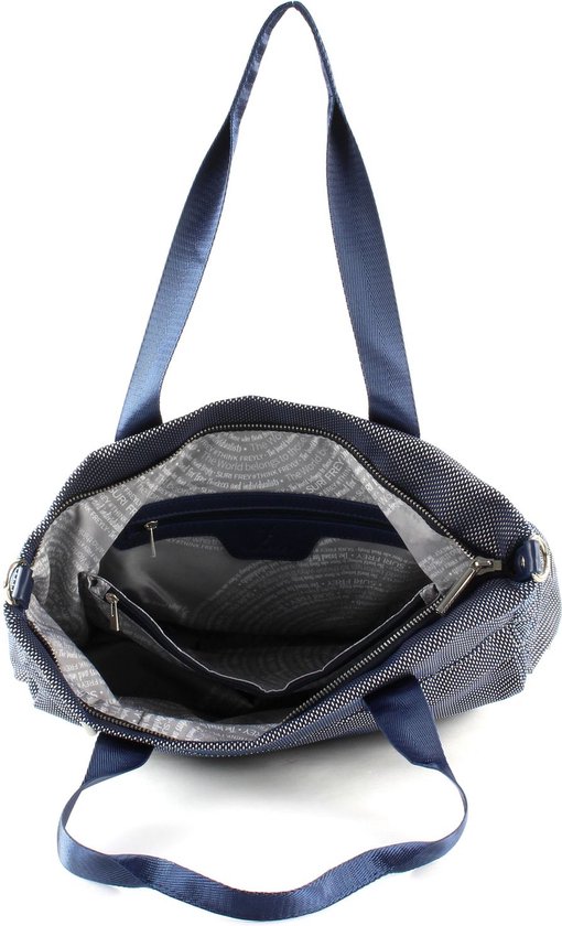 SURI FREY Sac shopper Sac à épaule Suri Sports Marry Cityshopper Blue Bleu Blanc