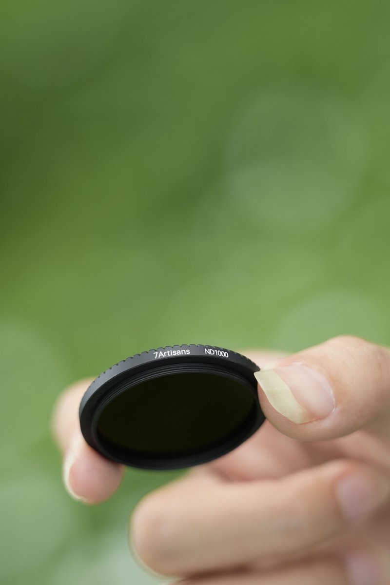 7Artisans 34mm ND1000 filter voor 9mm f5.6, zwart