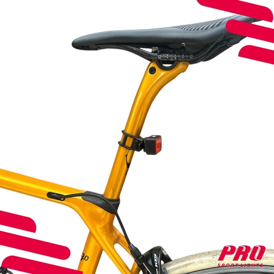 Achterlicht Fiets LED Met Remsensor Fietsverlichting USB Oplaadbaar - 125 Lumen - Rood - Mountainbike Racefiets — afbeelding 5