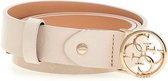 GUESS Riem Adelard Adjustable Pant Belt W85 Stone Crème