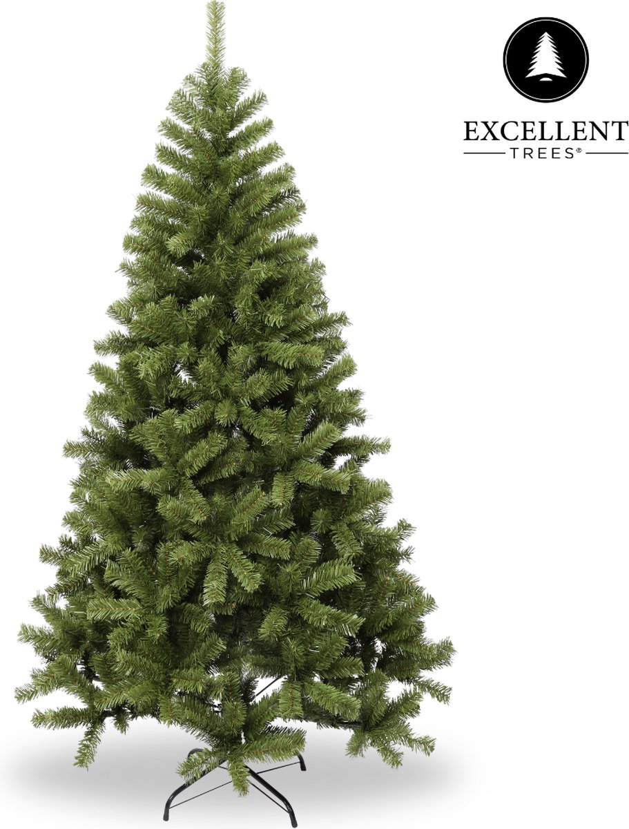 Excellent Trees® Oppdal 180 cm - Slanke kunstkerstboom - ⌀100cm - 180cm