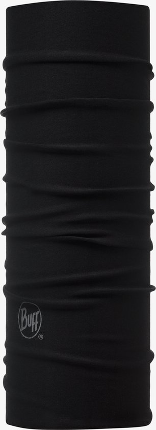 BUFF® Original EcoStretch SOLID BLACK - Nekwarmer - Kids