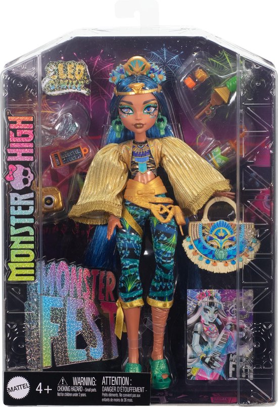 Monster High Fest Cleo-pop Veelkleurig — afbeelding 4