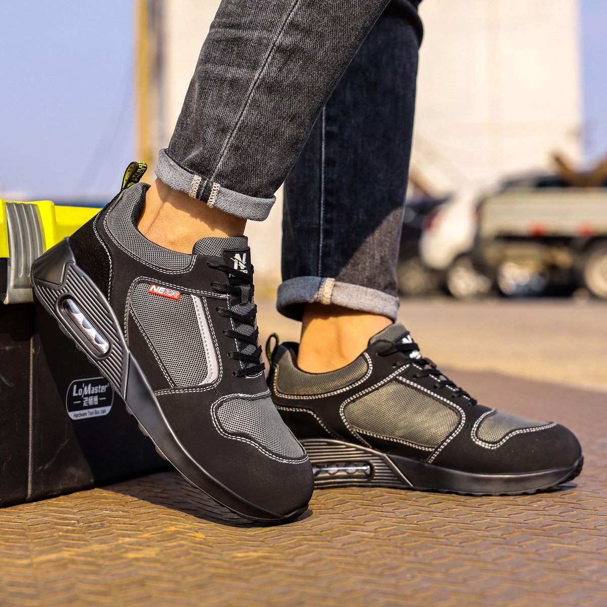 Safety Shoes Veiligheidsschoenen Sneakers Heren Sneaker Skechers