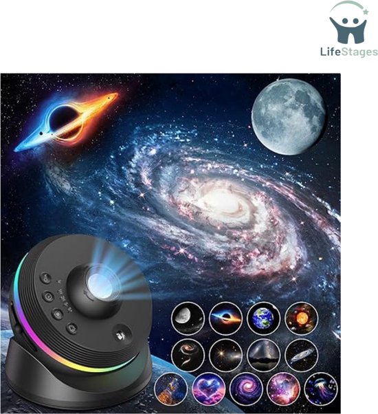 Foto: Sunset lamp tafellamp nachtlampje kinderen nachtlamp projector tiktok sfeerverlichting