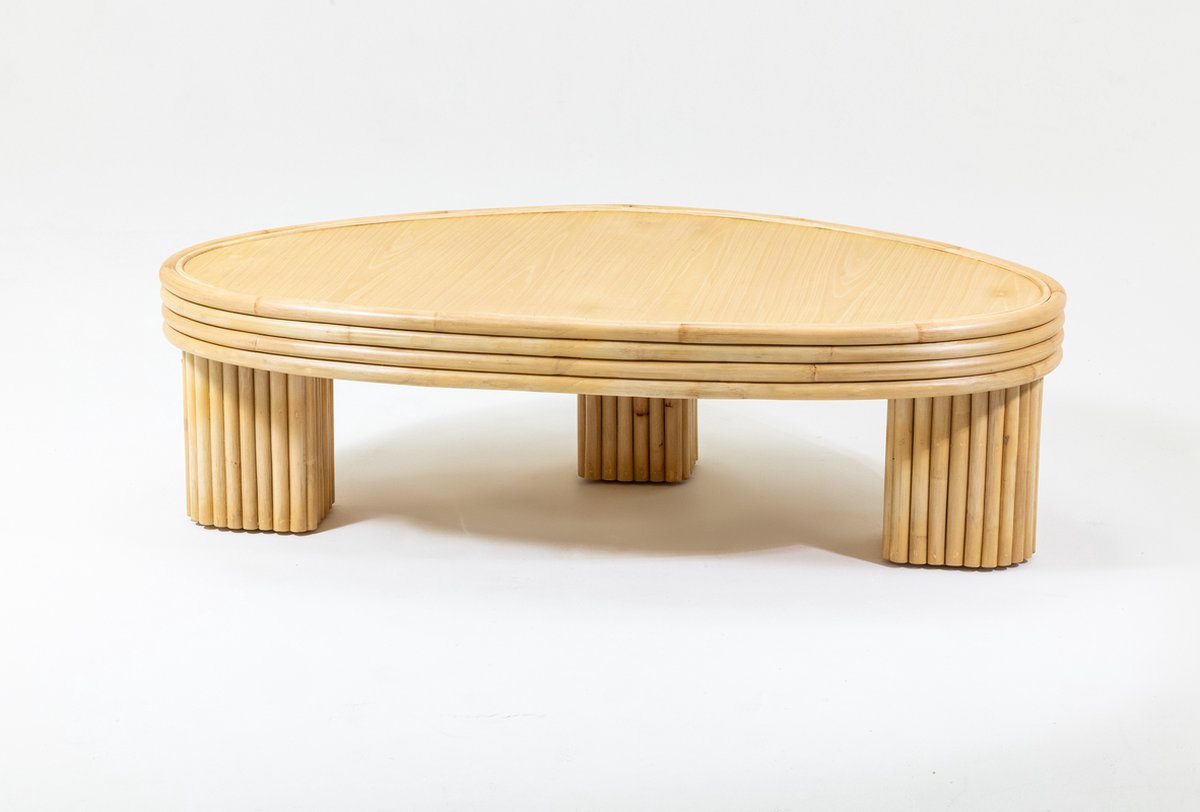 Canal Living - Gem koffietafel - 120 x 65 x 40 cm - Rotan - Salontafel - Bijzettafel