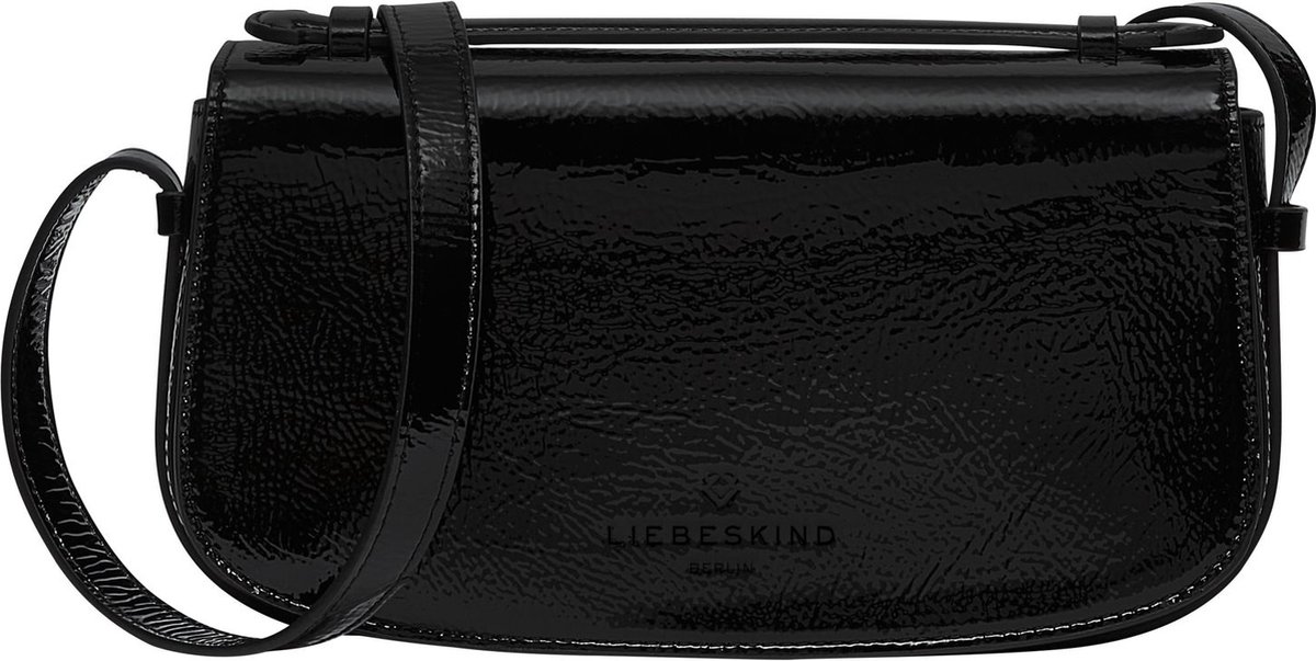 LIEBESKIND BERLIN schoudertas Sadie Naplack Crossbody Bag Black zwart