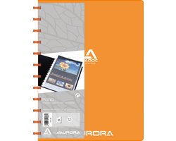 Adoc Bind-Ex A4 Showmap 30 hoezen A4 Colorline Oranje