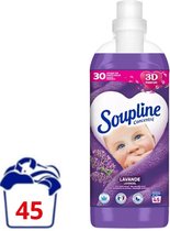 Soupline Adoucissant Lavande 6 x 1 l (45 lavages)