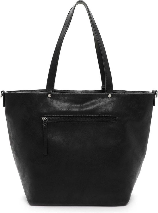 Tamaris Sac shopper Sac à épaule bandoulière Marike Cityshopper Black Noir