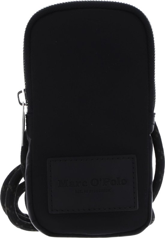 Marc O'Polo Telefoontasje Akuna Cellphone Bag Black Zwart