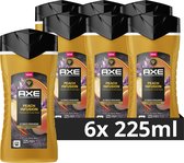 Bol.com AXE Fine Fragrance Collection Douchegel - Peach Infusion - 6 x 225 ml - Voordeelverpakking aanbieding