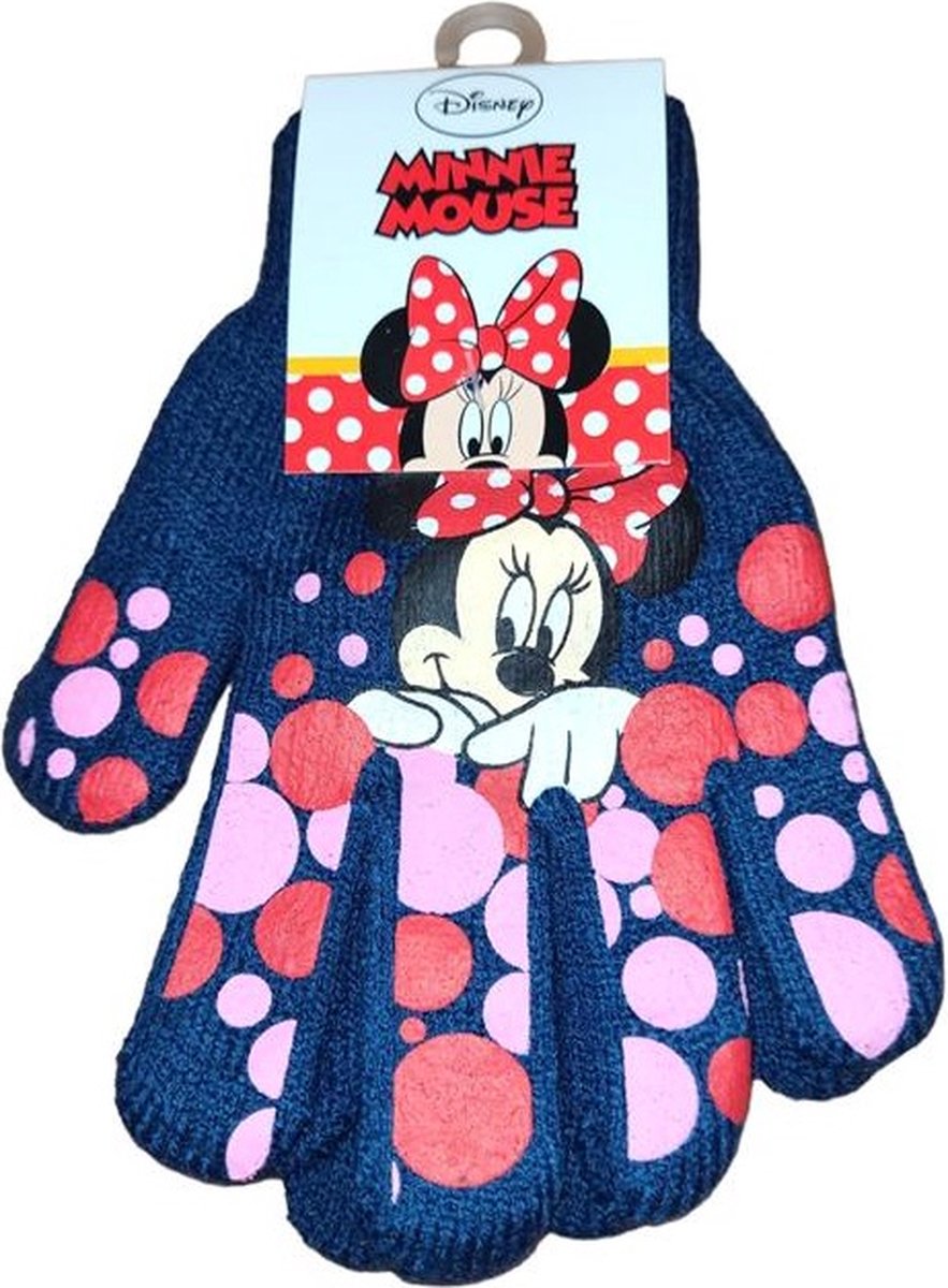 Minnie Mouse- handschoenen Disney Minnie Mouse - 3-6 jaar - navy