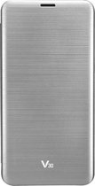 LG Premium Flip case - zilver - voor LG V30