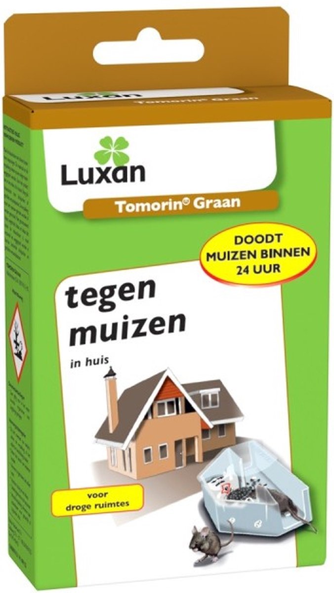 Luxan Tomorin / Muizengif Graan - Lokdoos - 1 Stuk