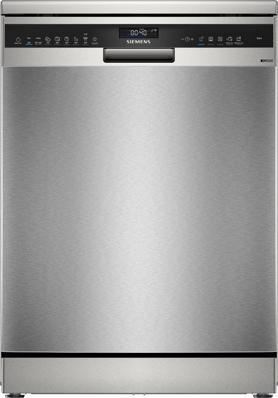 Siemens SN25EI13CE - iQ500 - Vrijstaande vaatwasser - 60 cm - Anti-fingerprint - Energielabel A - Home Connect
