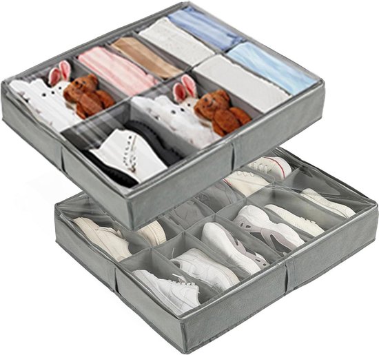 Trappenmand, L-vormige trapopbergmand, opvouwbare vilten trapmand, grote trap-organizer-mand, trapliftmand voor wasgoed, pantoffels, schoenen, dekens