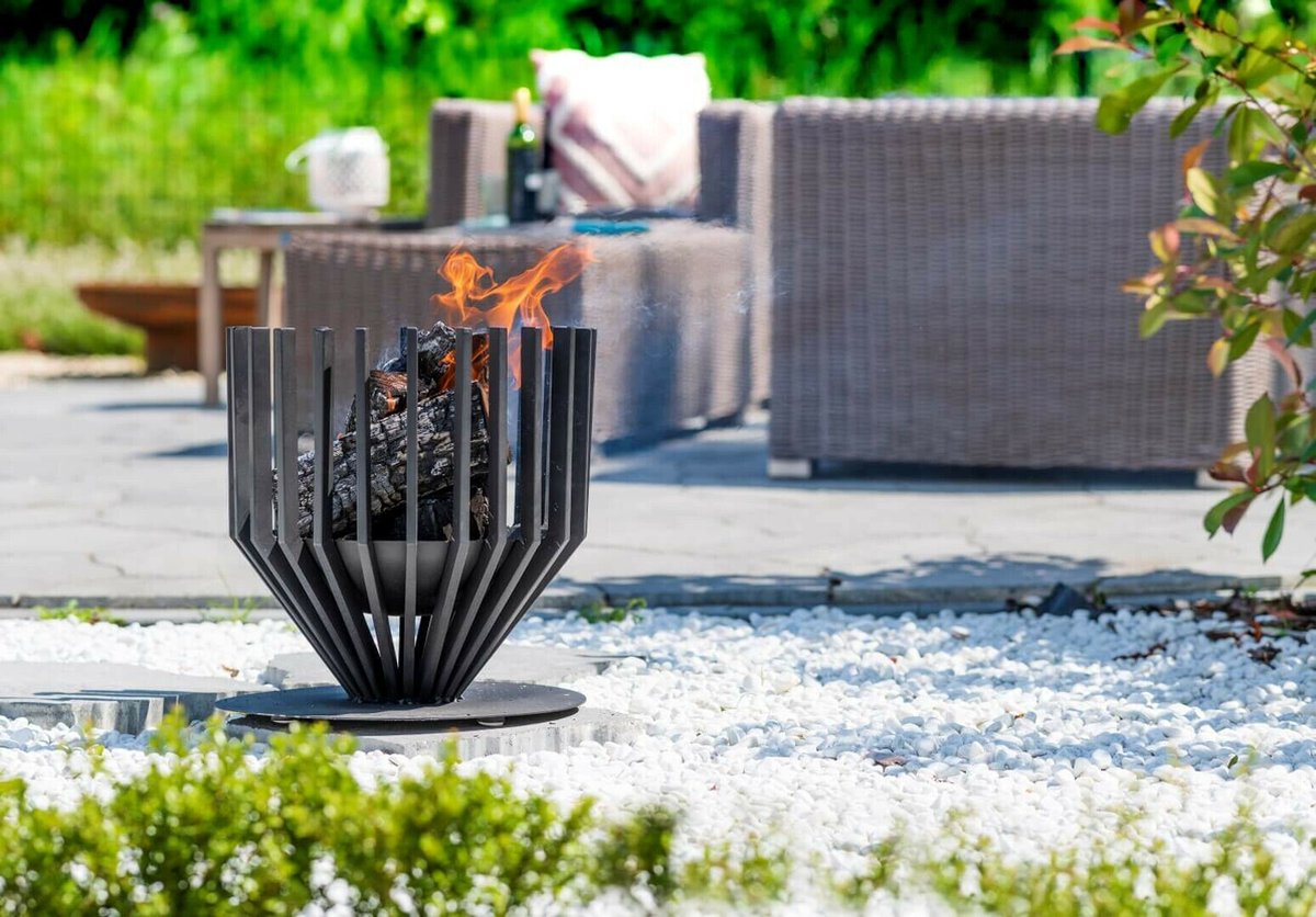 RedFire Irving Medium Vuurkorf - Ø 44 cm - Zwart