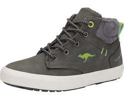 KangaROOS Kavu X high-top kindersneaker unisex grijs gevoerde winterschoenen