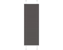vidaXL - Plissé - rolgordijn - 45x150 - cm - stofbreedte - 44,4 - cm - polyester - zwart