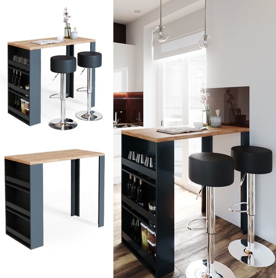 Vicco Bartafel - 57 x 80 cm Wit barkruk kopen vanaf