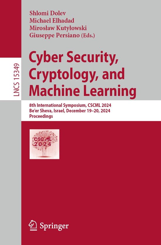 Springer Nature Proceedings Computer Science - Cyber Securit ... - cover