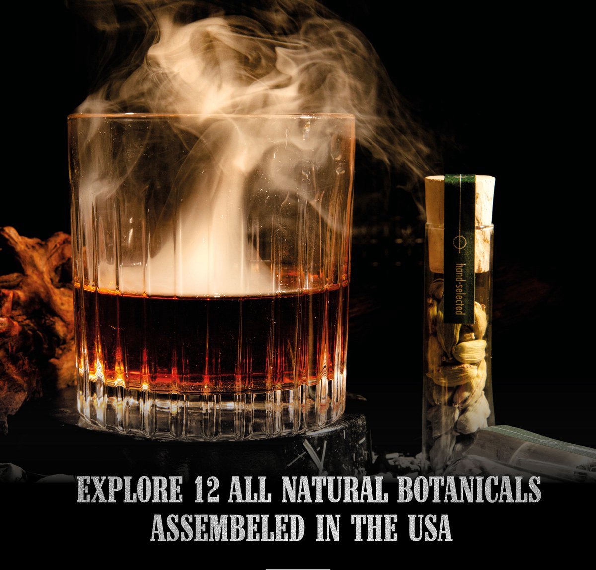 Whisky Smoker Botanical Set - Voor gebruik met een Smoker - Craftly