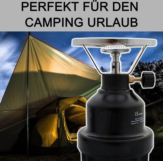 Camping - kookpit/kookstel - met gasbrander - blauw - 670 gram van Campingaz — afbeelding 4