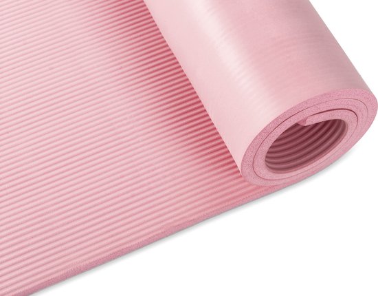 Queenfit® Yogamat 1cm - 180x61cm - Trainingsmat voor Pilates, Yoga & Fitness - Antislip Yoga Mat van Queenfit — afbeelding 2
