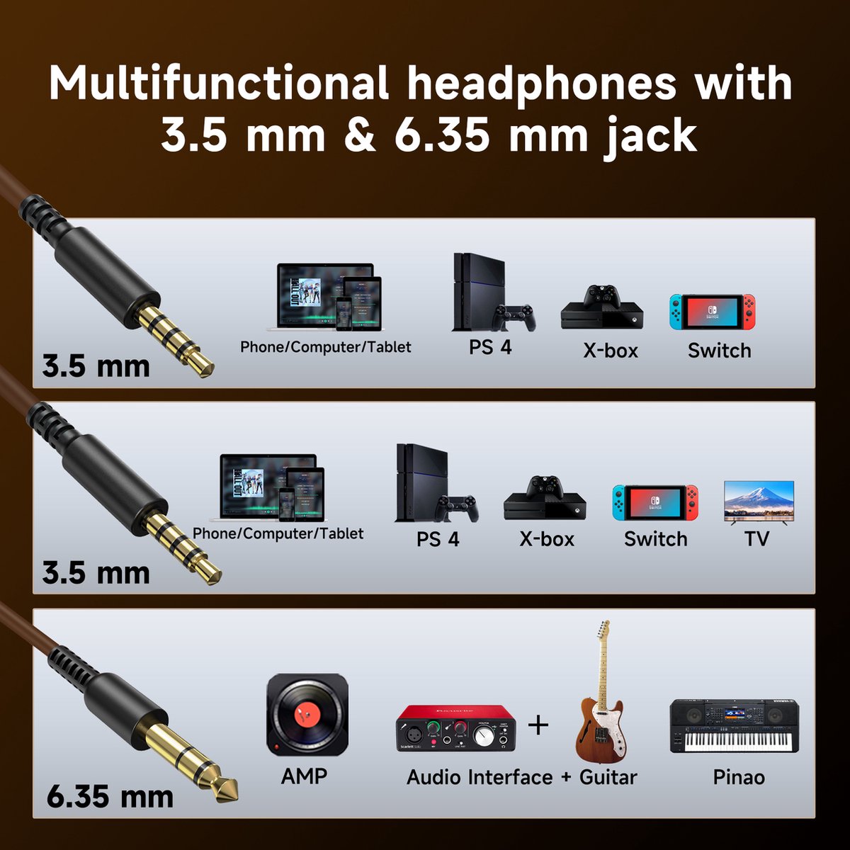 OneOdio Pro40 Draadloze Over-Ear Koptelefoon met ANC - afbeelding 3