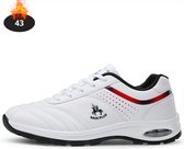 Chaussures de golf Livano pour homme - Vêtements de golf - Chaussures de golf antidérapantes - Golf - Wit - 43