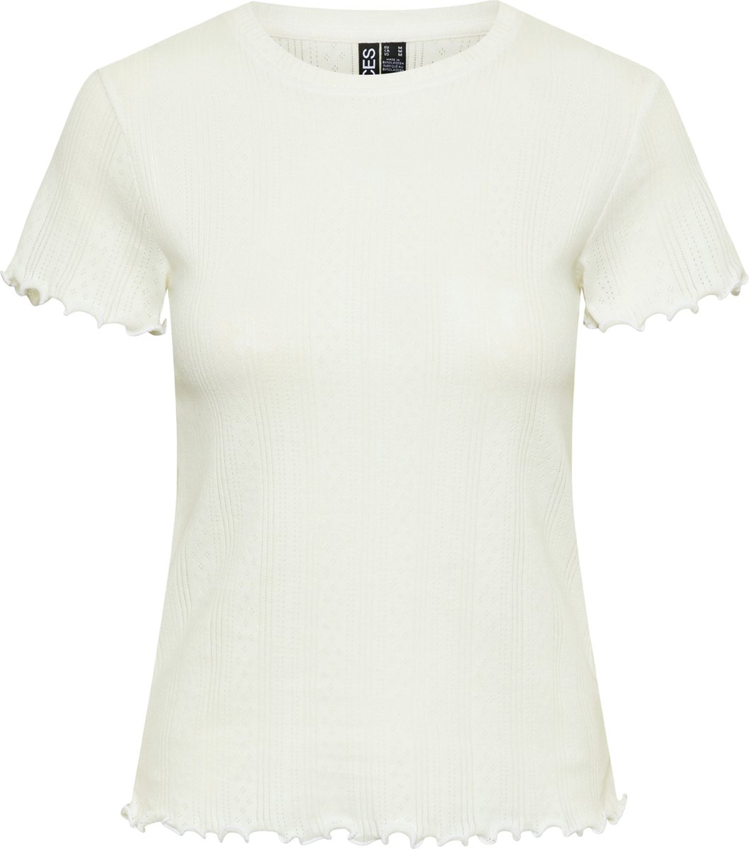 Pieces T-shirt PCMARIE POINTELLE