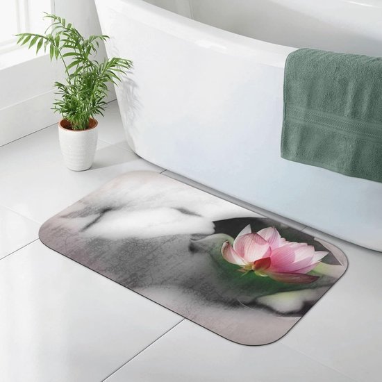 Badmat Antislip - Douchemat - Badkamermat - Badmat Groot - Roze