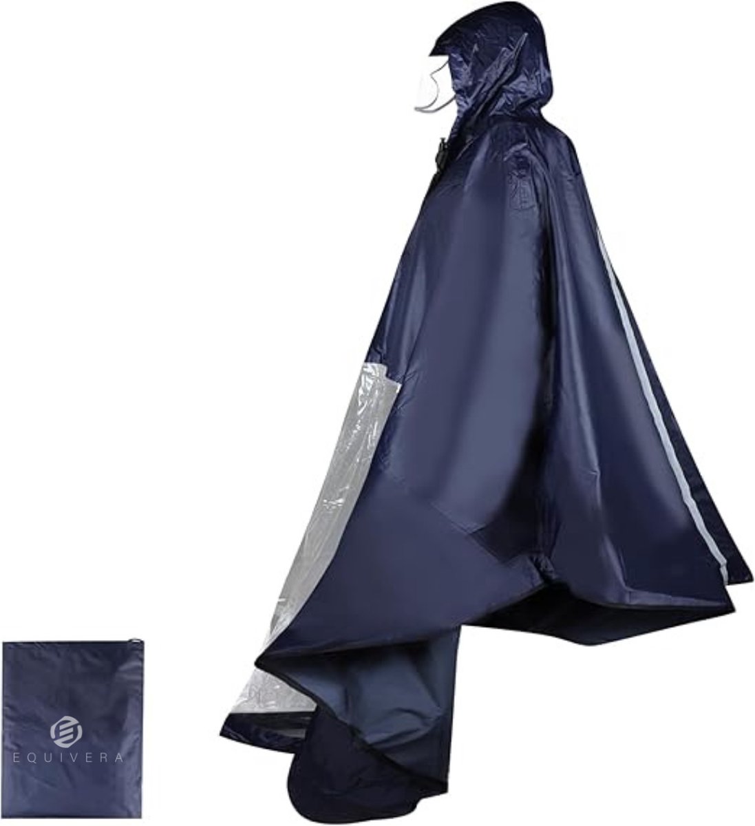 Goedkoopste Equivera Regencape Scootmobiel - Regencape Scootmobiel - Scootmobiel Regencape - Regenponcho Scootmobiel