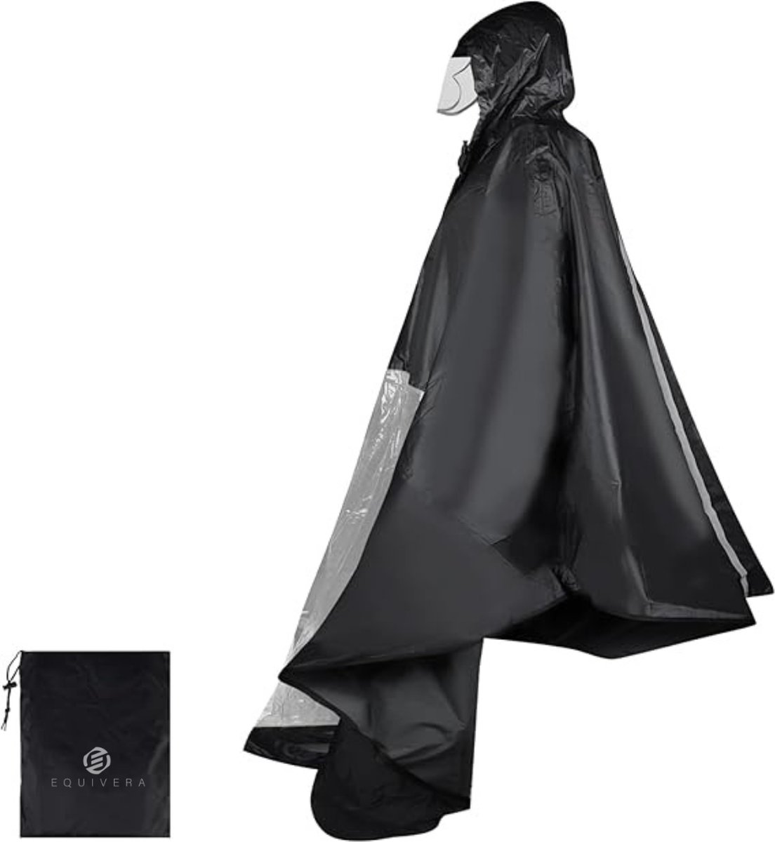 Goedkoopste Equivera Regencape Scootmobiel - Regencape Scootmobiel - Scootmobiel Regencape - Regenponcho Scootmobiel