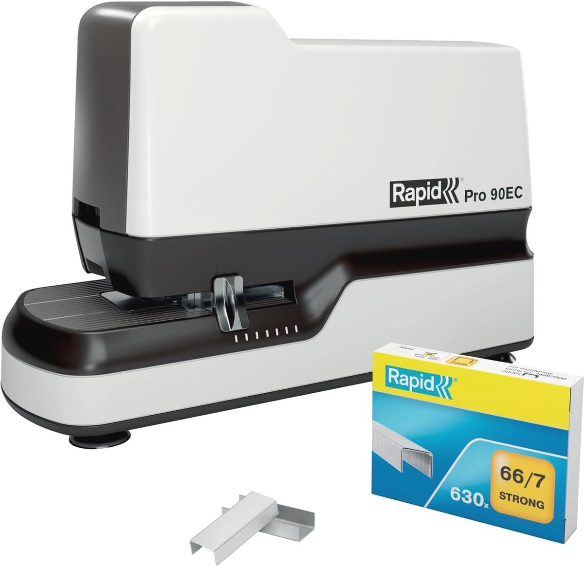 Contactloze Elektrische Nietmachine voor Kantoor - Hoge Capaciteit & Hoge Snelheid, Inclusief 630x Nietjes
