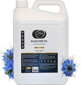Black Seed Oil 5 Liter | 100% Puur & Onbewerkt | Food Grade kwaliteit | Zwarte Zaad Olie | Zwarte Komijnolie | Nigella Sativa | Zwartzaadolie In Jerry Can | Voordeelverpakking