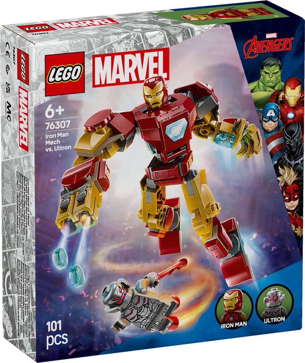 LEGO® Marvel Iron Man mecha vs. Ultron speelset - 76307 — afbeelding 21