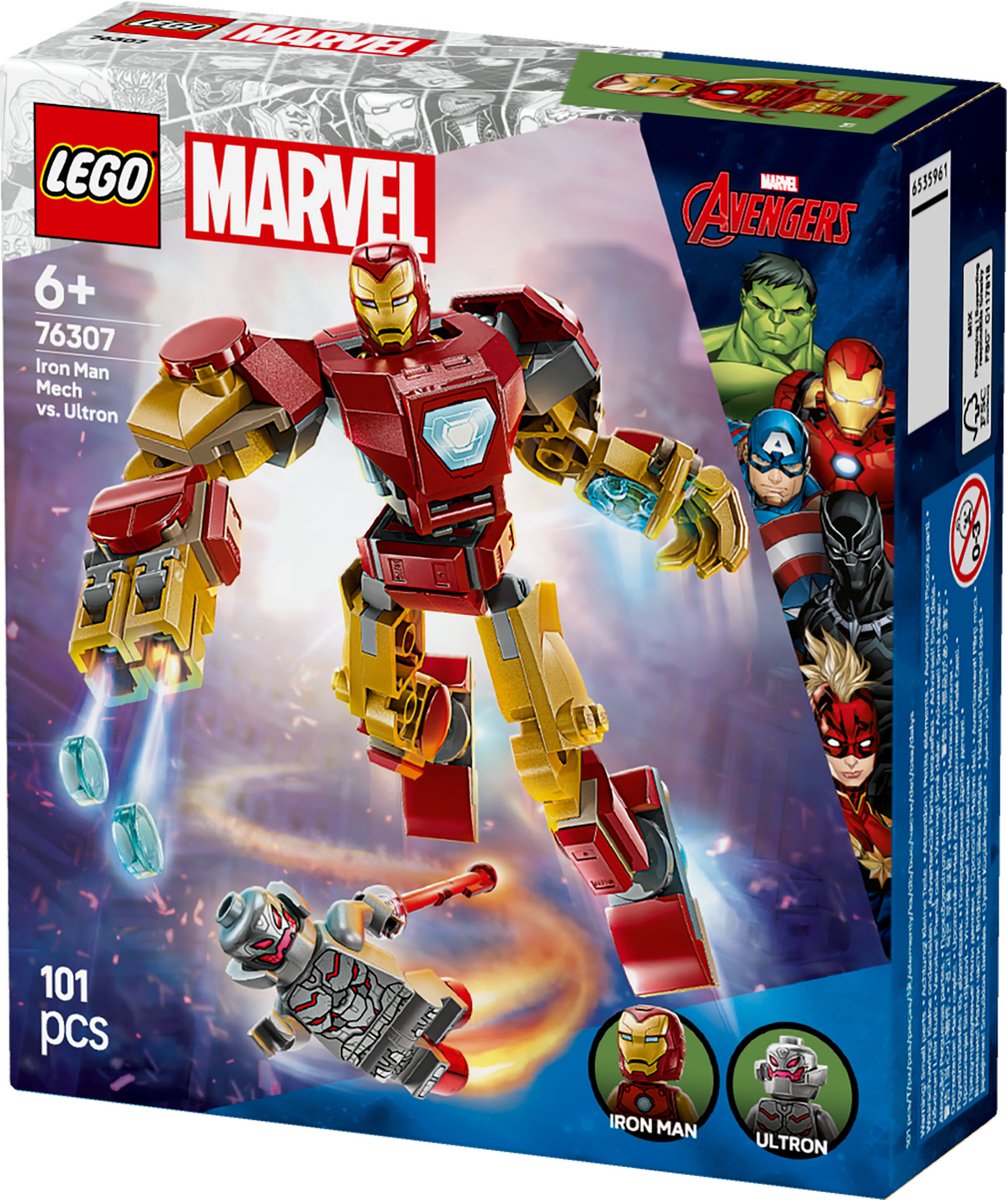 LEGO® Marvel Iron Man mecha vs. Ultron speelset - 76307 — afbeelding 22