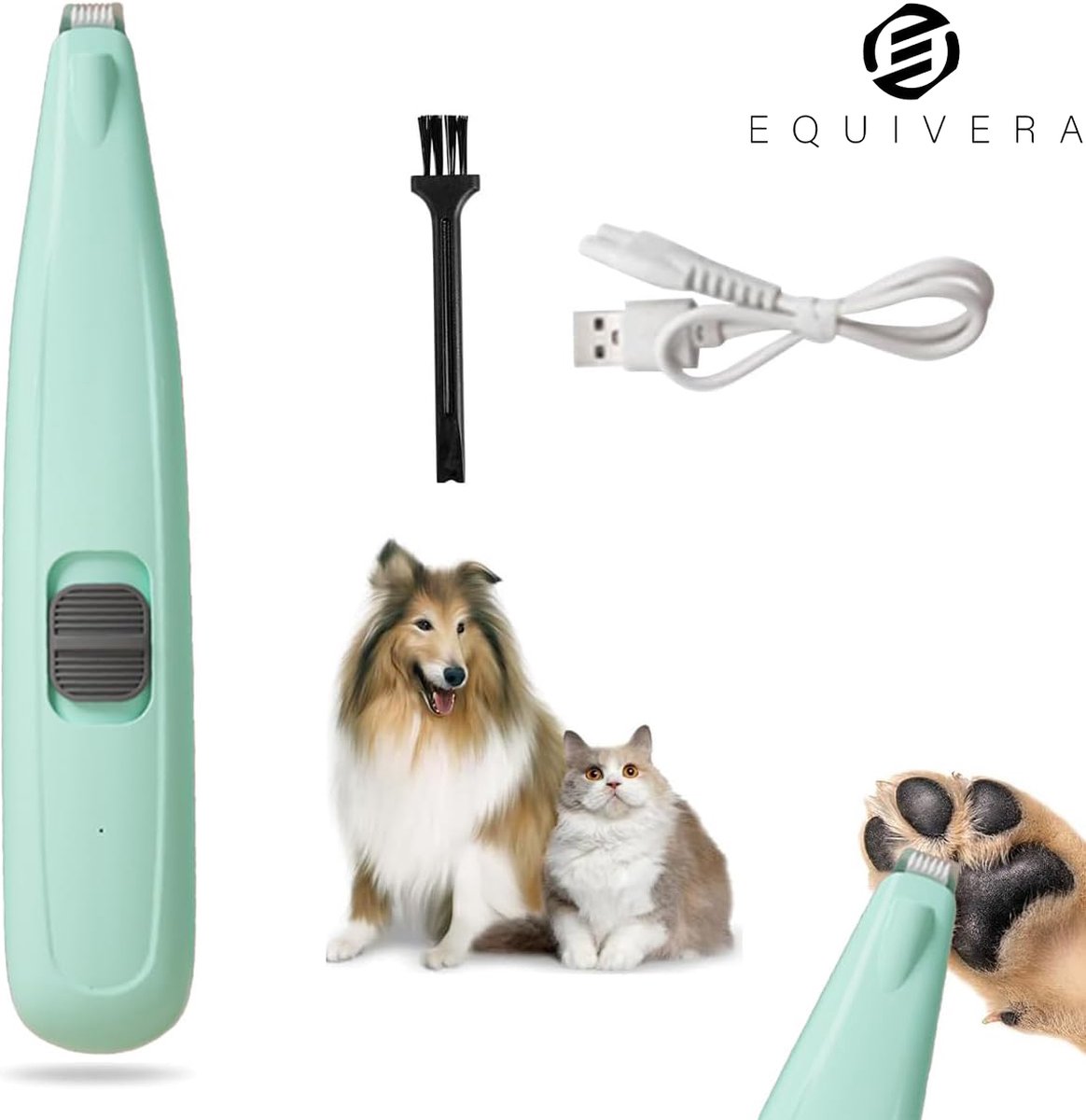 Equivera Hondenpoot Trimmer - Hondenpoottrimmer - Honden Poot Trimmer - Trimmer voor Hondenpoot