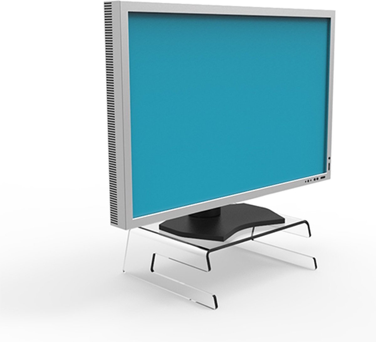 LCD Monitorstandaard Acryl (ErgoSupply)